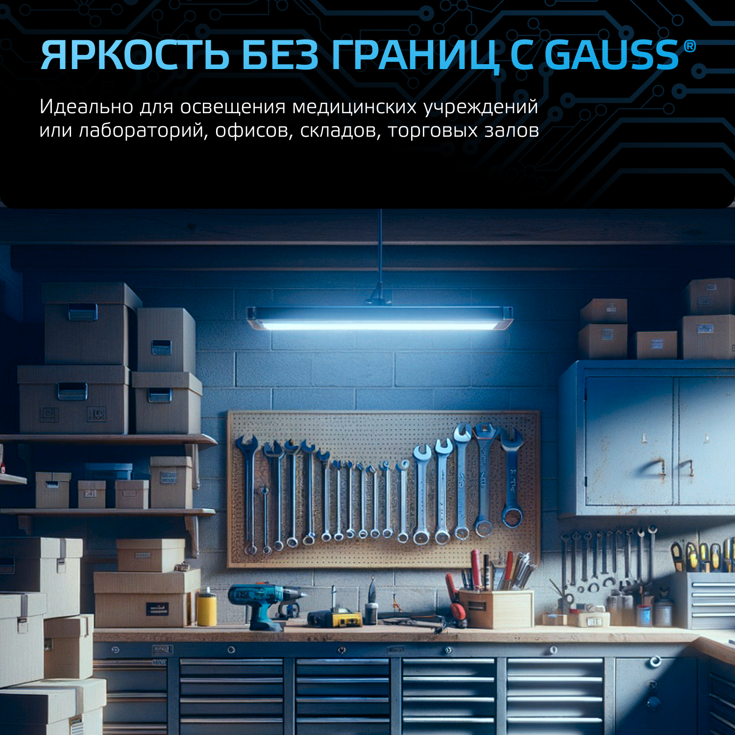 Светодиодная лампа Gauss G95 16Вт 150-265В 6500K E27