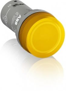 Лампа ABB CL2-523Y желтая со встроенным светодиодом 230В AC /1SFA619403R5233/