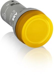 Лампа ABB CL2-523Y желтая со встроенным светодиодом 230В AC /1SFA619403R5233/